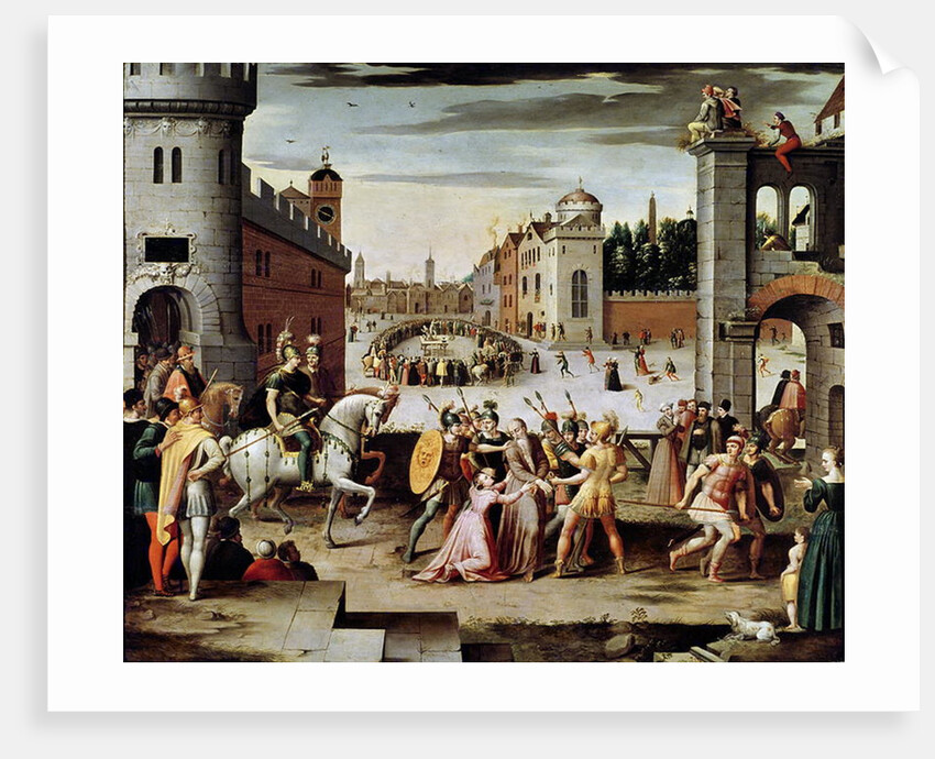 The Arrest and Execution of Sir Thomas More in 1535 by Antoine Caron