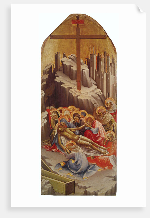 The Entombment of Christ by Lorenzo Monaco