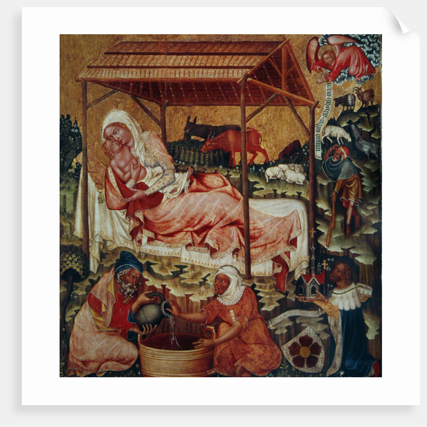 Nativity, c.1350 by Master of the Cycle of Vyssi Brod