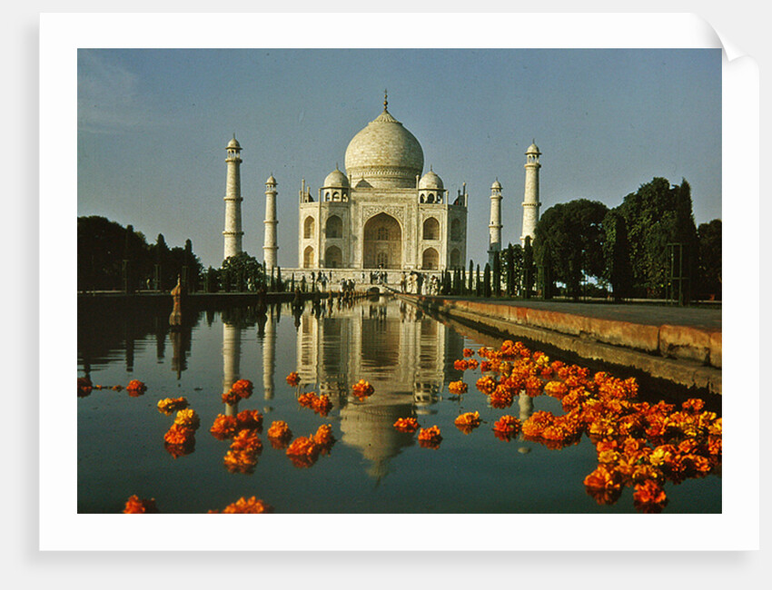 View of the Taj Mahal by Anonymous