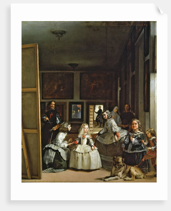 Las Meninas or The Family of Philip IV, c.1656 by Diego Rodriguez de Silva y Velazquez