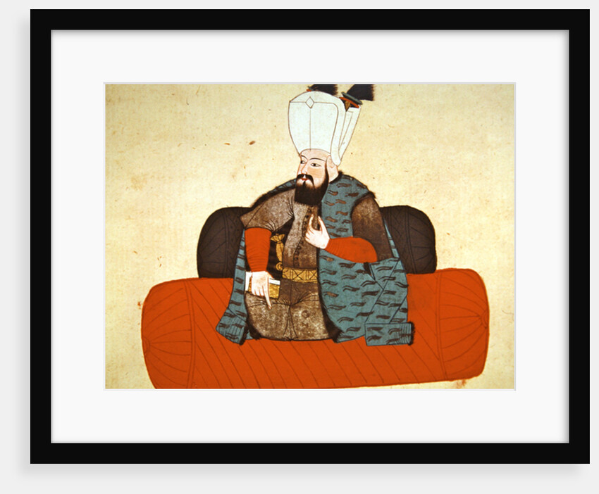 Portrait of Sultan Selim II 'The Destroyer' by Turkish School