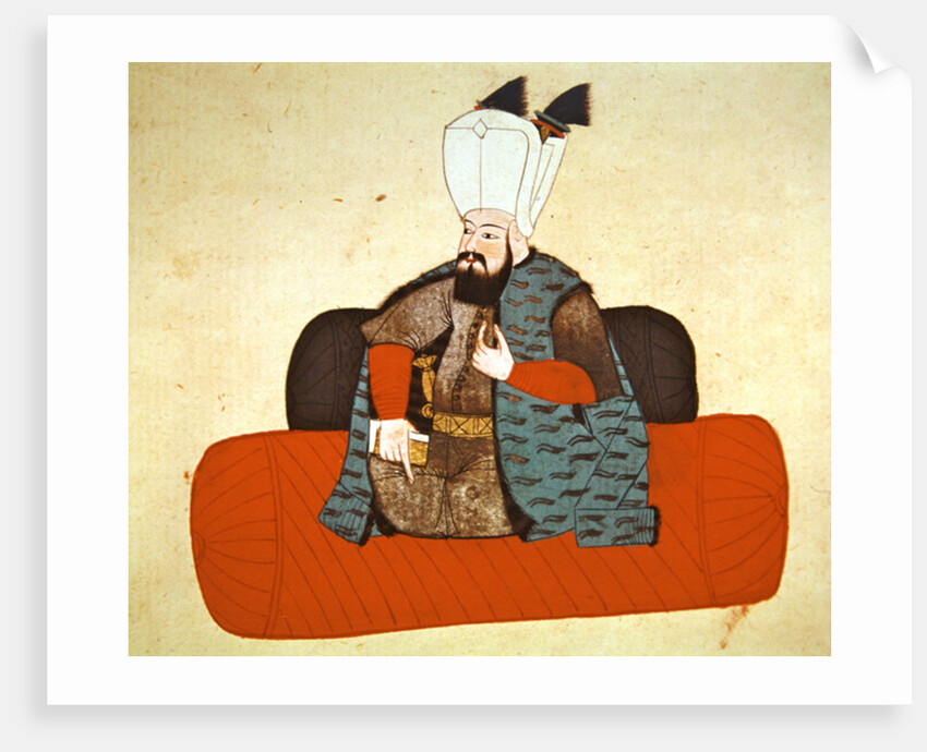 Portrait of Sultan Selim II 'The Destroyer' by Turkish School