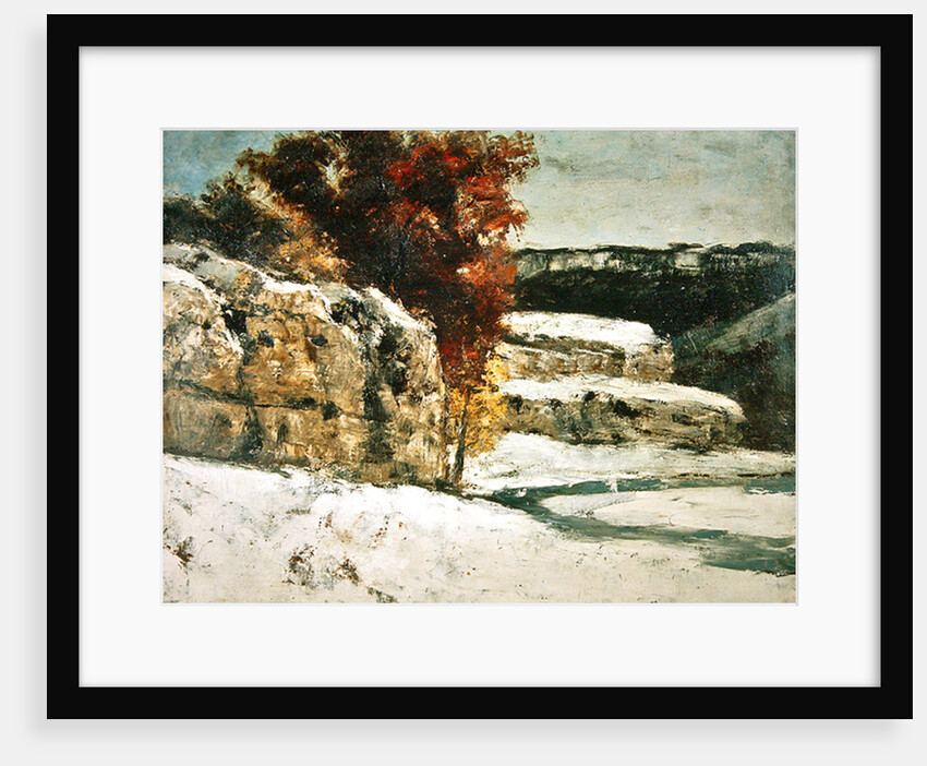 Winter Landscape, 1865-70 by Gustave Courbet