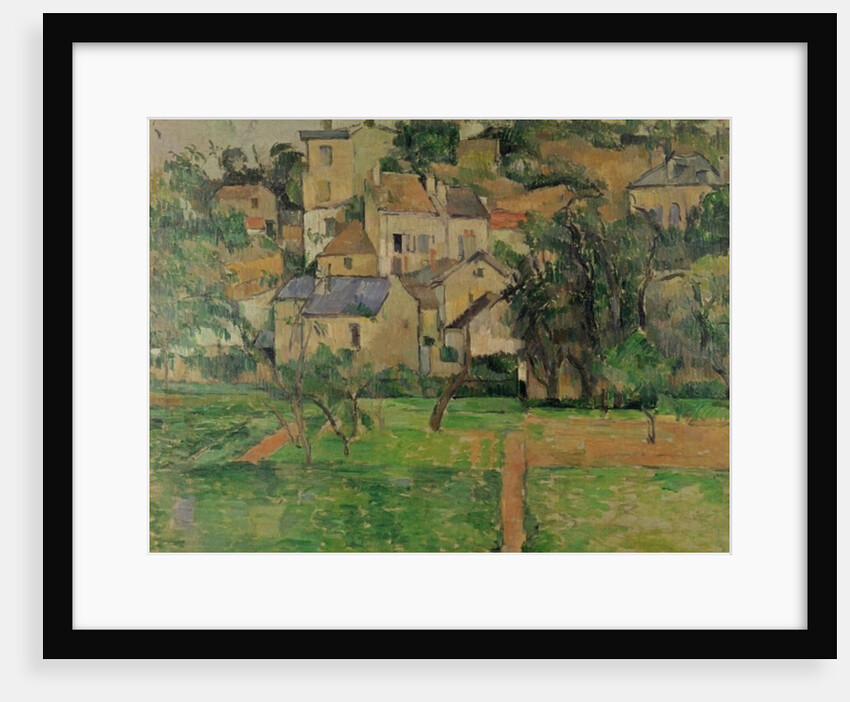 The Hermitage at Pontoise, 1884 by Paul Cezanne