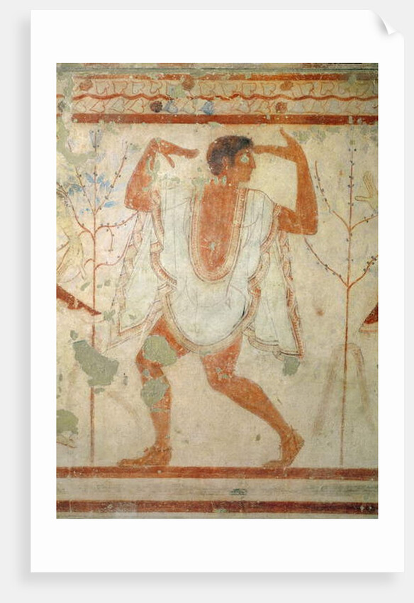 Dancer from the Tomb of the Triclinium, c.470 BC by Etruscan