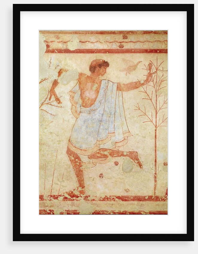 Dancer in a Blue Tunic from the Tomb of the Triclinium, c.470 BC by Etruscan