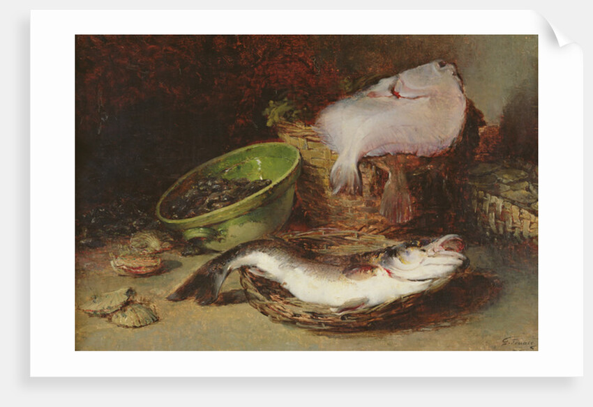 A Fine Fish by Guillaume Romain Fouace