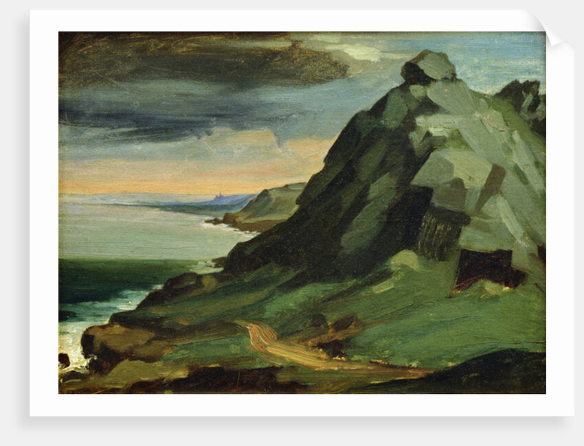 The Rock of Catel, or The Cliffs of The Hague, 1844 by Jean-Francois Millet