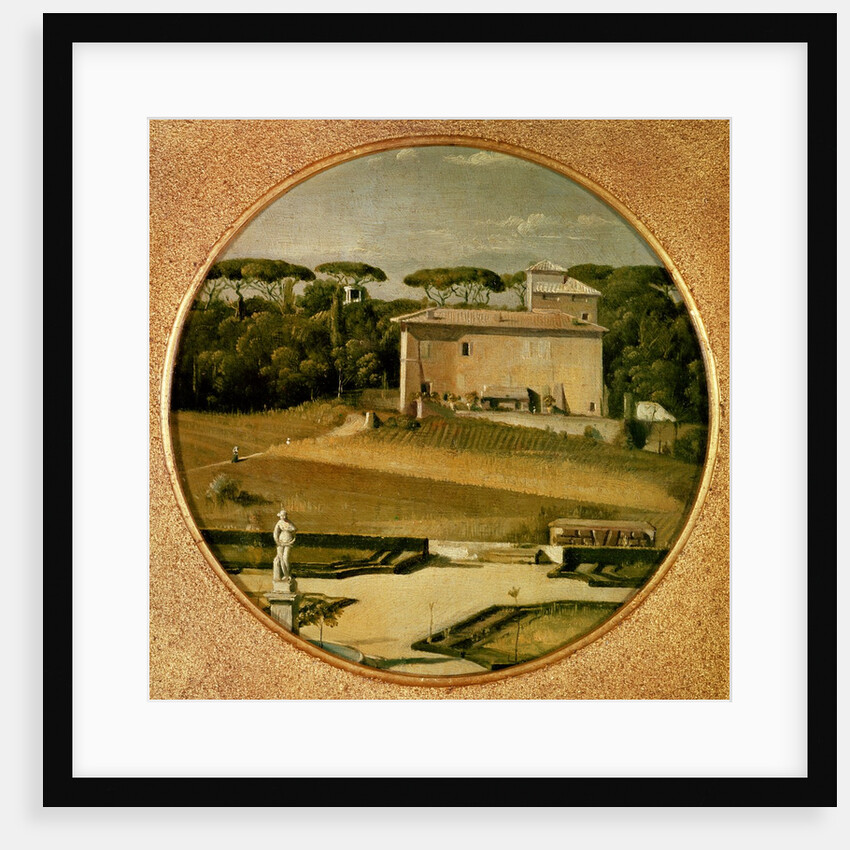 Casino of Raphael in the gardens of the Villa Borghese, Rome, 1807 by Jean Auguste Dominique Ingres