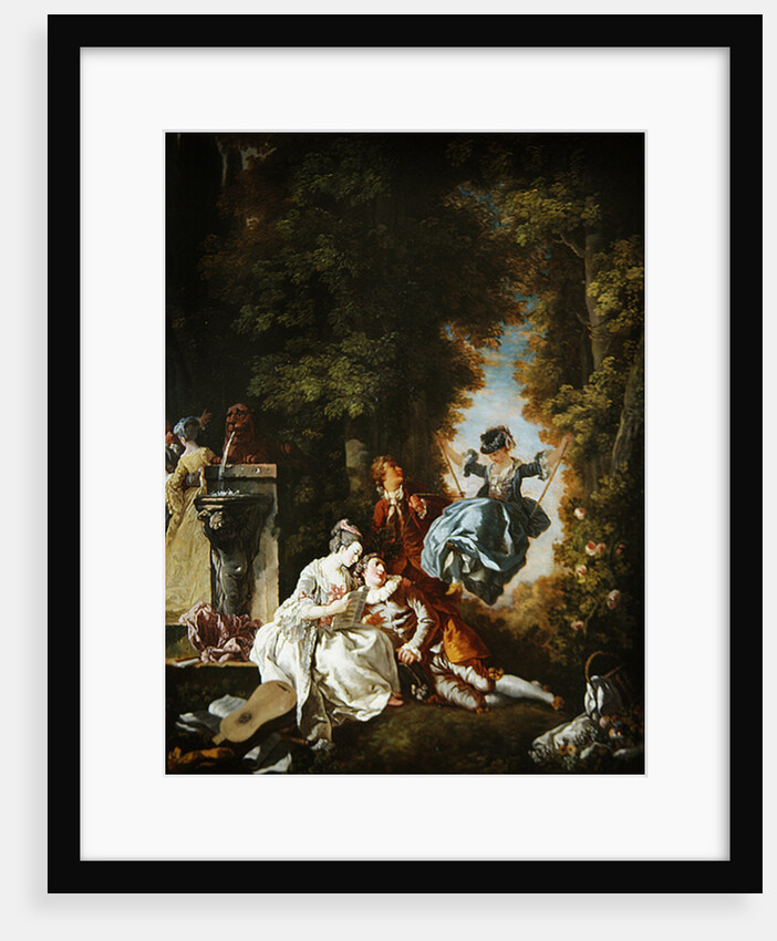 The Swing by Louis Rolland Trinquesse