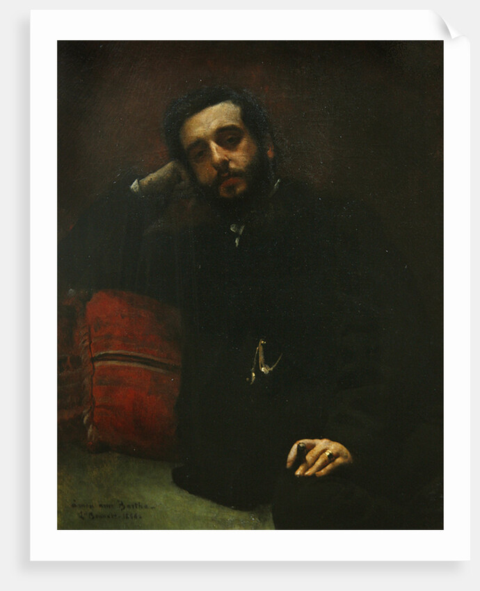 Portrait of Adrien Barthe, 1866 by Leon Joseph Florentin Bonnat