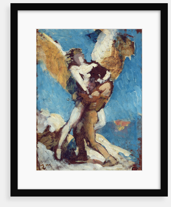 Jacob Wrestling with the Angel, c.1876 by Leon Joseph Florentin Bonnat