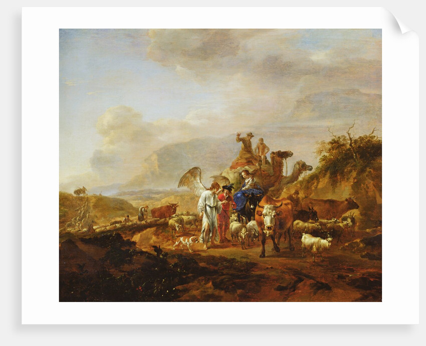 The Return of Tobias, c.1670-80 by Nicolaes Pietersz. Berchem