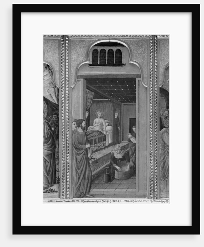 Cycle of the Life of the Virgin, Birth of the Virgin, c.1445 by Giovanni Francesco da Rimini