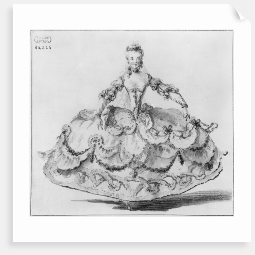 Mademoiselle Marie Salle by Louis Rene Boquet