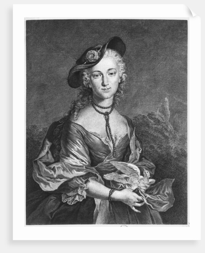 Mademoiselle Marie Salle by French School