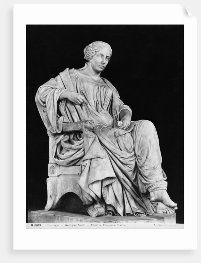 George Sand, 1877 by Jean Baptiste Auguste Clesinger