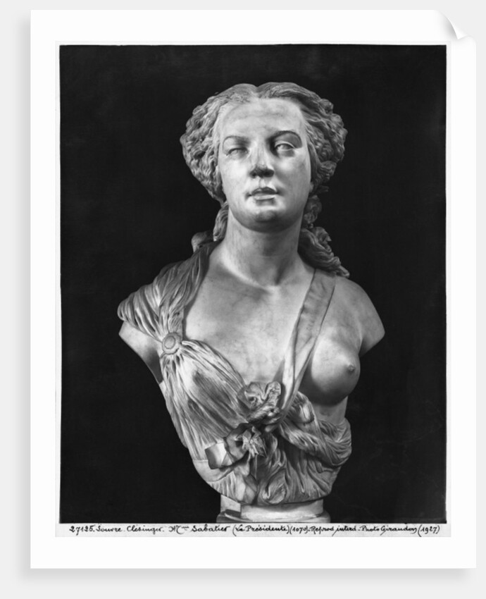 Madame Aglae Sabatier, known as Apollonie Sabatier, 1847 by Jean Baptiste Auguste Clesinger