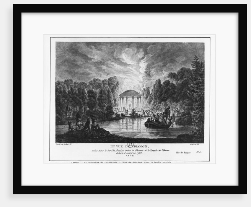 Third view of Trianon by Louis-Nicolas de Lespinasse