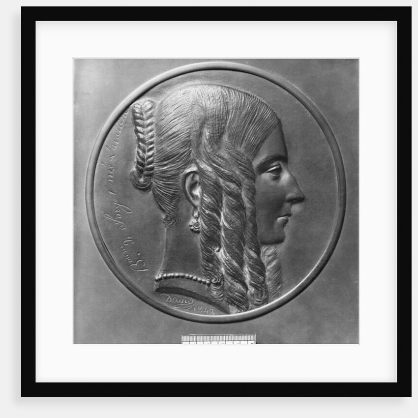 Baronne de Forget, born Lavalette, 1847 by Pierre Jean David d'Angers