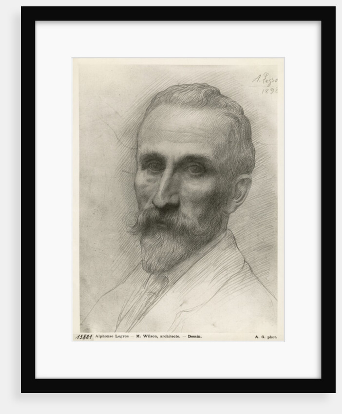 Mr Wilson, architect, 1898 by Alphonse Legros