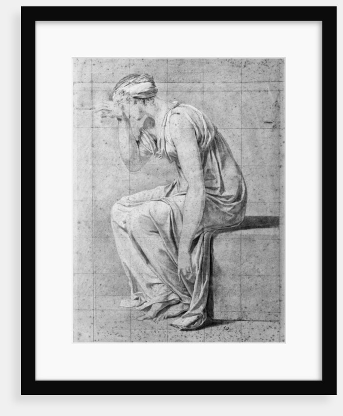 Camilla, study for 'The Oath of the Horatii', c.1785 by Jacques Louis David