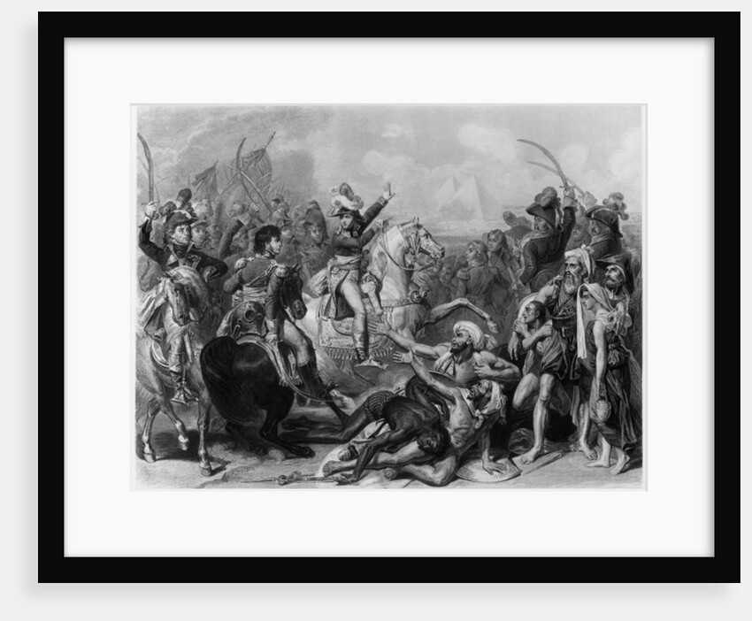 Napoleon Bonaparte at the Battle of the Pyramids by Baron Antoine Jean Gros