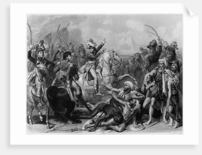Napoleon Bonaparte at the Battle of the Pyramids by Baron Antoine Jean Gros
