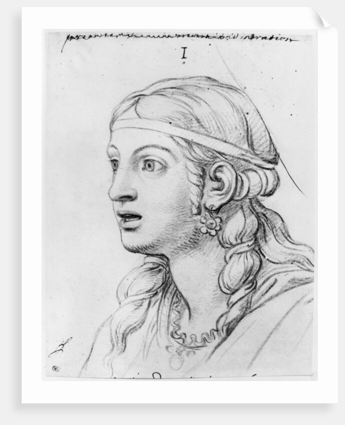 Admiration with astonishment by Charles Le Brun