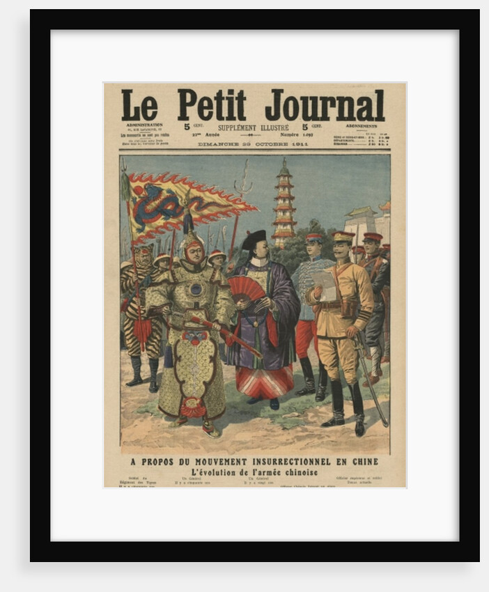 Movement of revolt in China, evolution of the Chinese army by French School