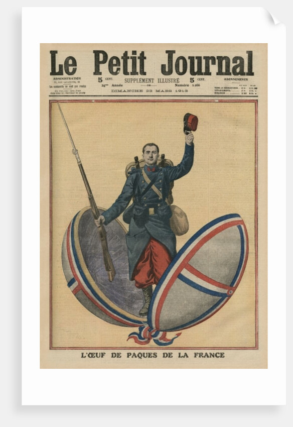 The Easter Egg of France by French School