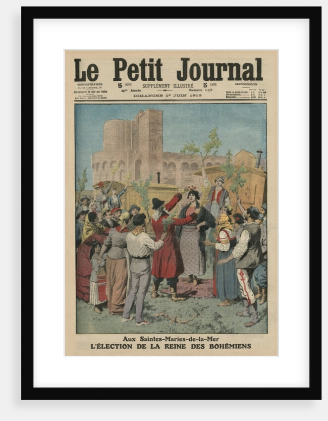 Electing the Queen of the Bohemians, Sainte-Maries-de-la-Mer by French School