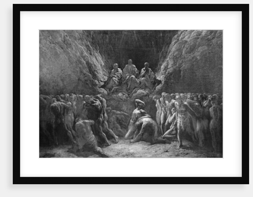 The Last Judgement, known also as The Three Judges of Hell, Minos, Hades and Rhadamanthus by Gustave Dore