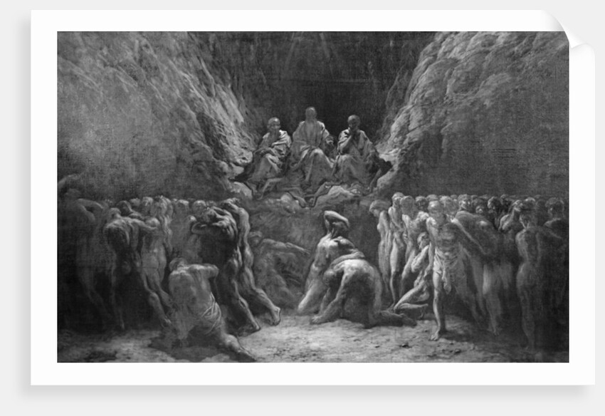 The Last Judgement, known also as The Three Judges of Hell, Minos, Hades and Rhadamanthus by Gustave Dore