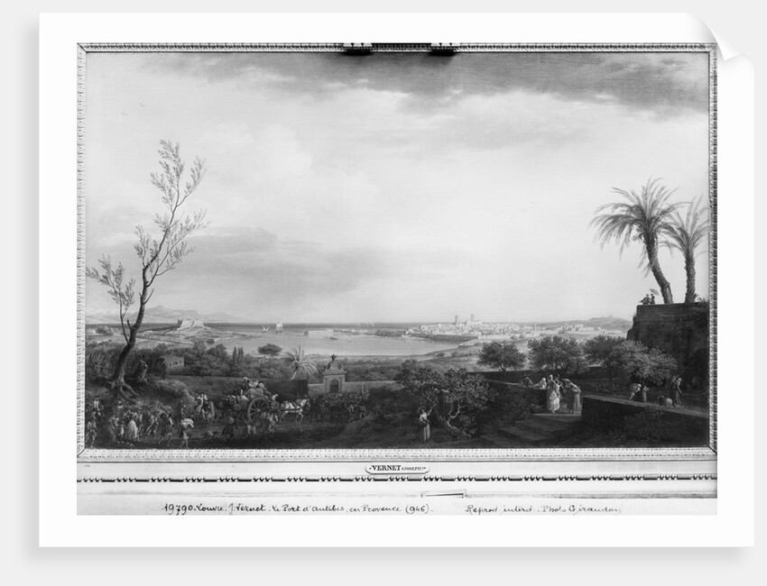 Port of Antibes in Provence, 1757 by Claude Joseph Vernet
