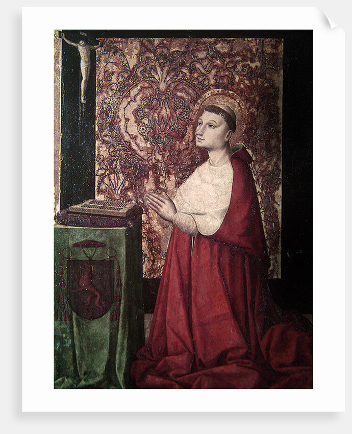 The Vision of St. Pierre de Luxembourg, Provencal School, c.1470 by French School