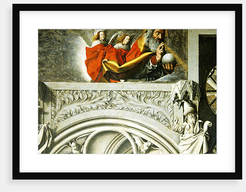 God the Father in Heaven sending out his Son to the Virgin Mary, c.1445 by Master of the Aix Annunciation