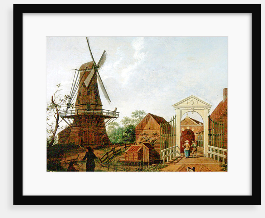 The Windmill, 1787 by Isaak Ouwater