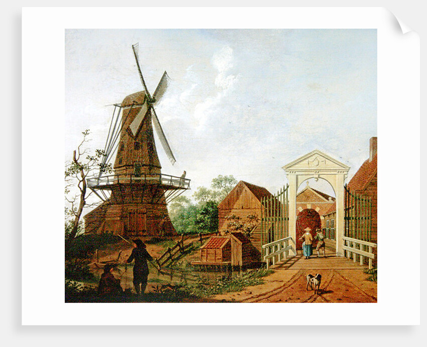 The Windmill, 1787 by Isaak Ouwater