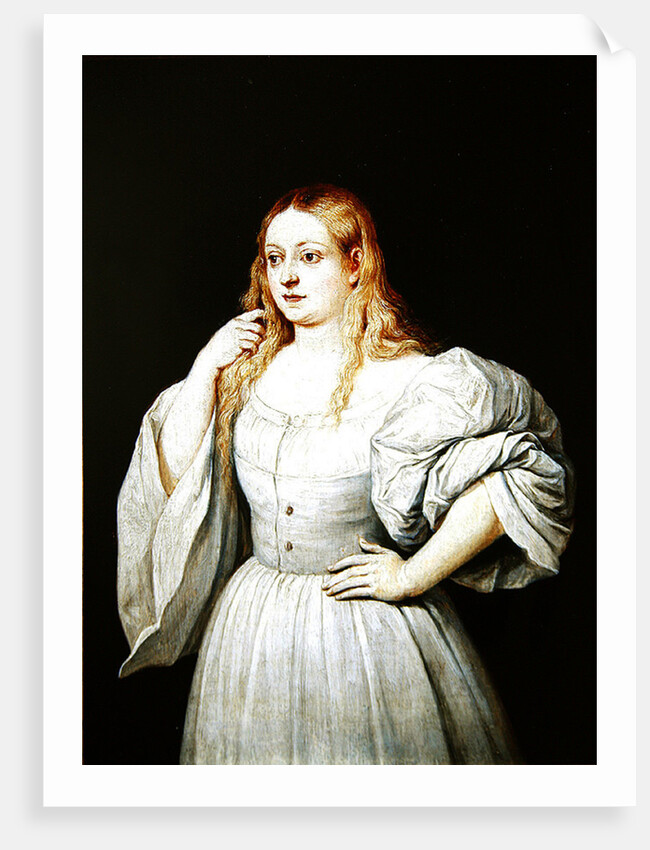 Portrait of a woman, c.1646-56 by David the Younger Teniers