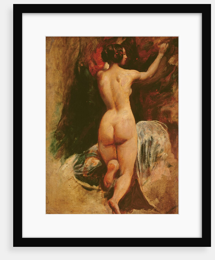 Female nude seen from the back by William Etty