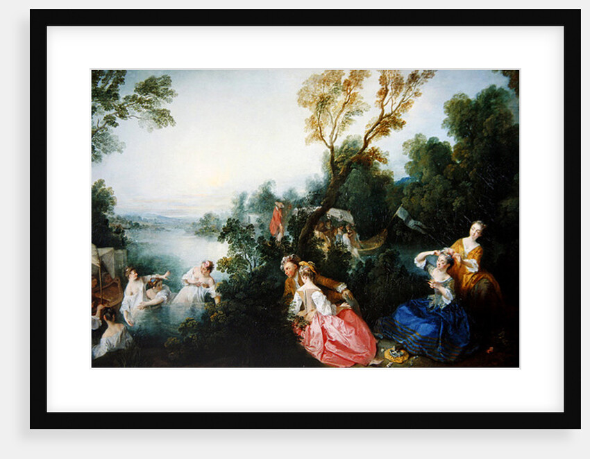The Pleasures of Bathing by Nicolas Lancret