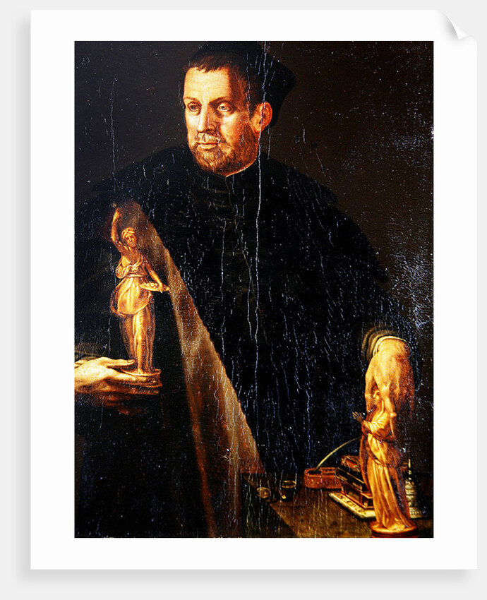 Portrait of Florentine collector Vincenzo Borghini by Italian School