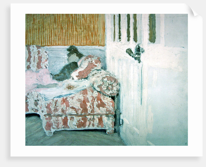 On the Sofa, or The White Room, c.1890-93 by Edouard Vuillard
