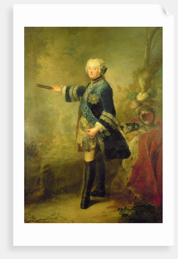 Stanislas II August Poniatowski by Johann Baptist I Lampi