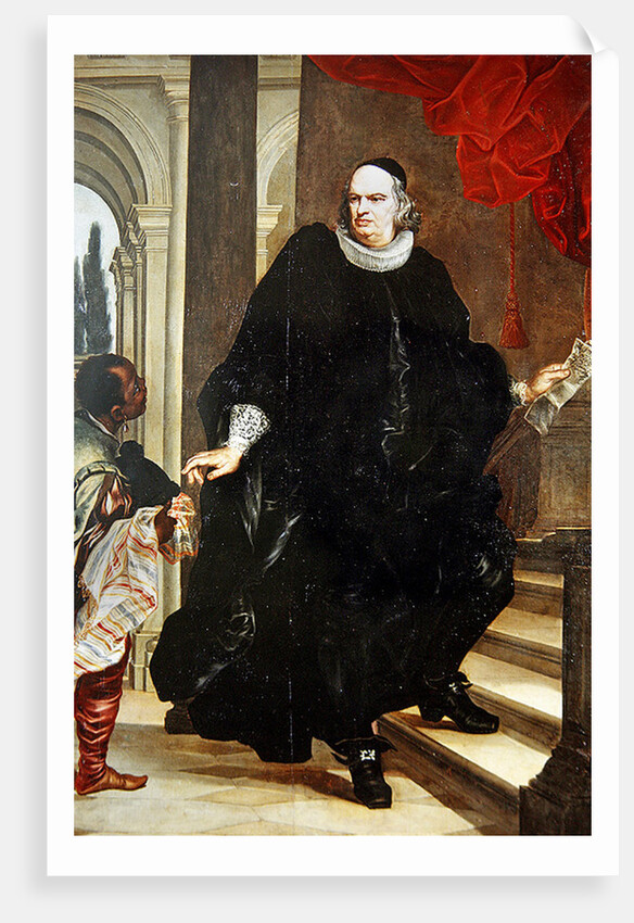 Portrait of P. Franzone by Giovanni Bernardo Carboni