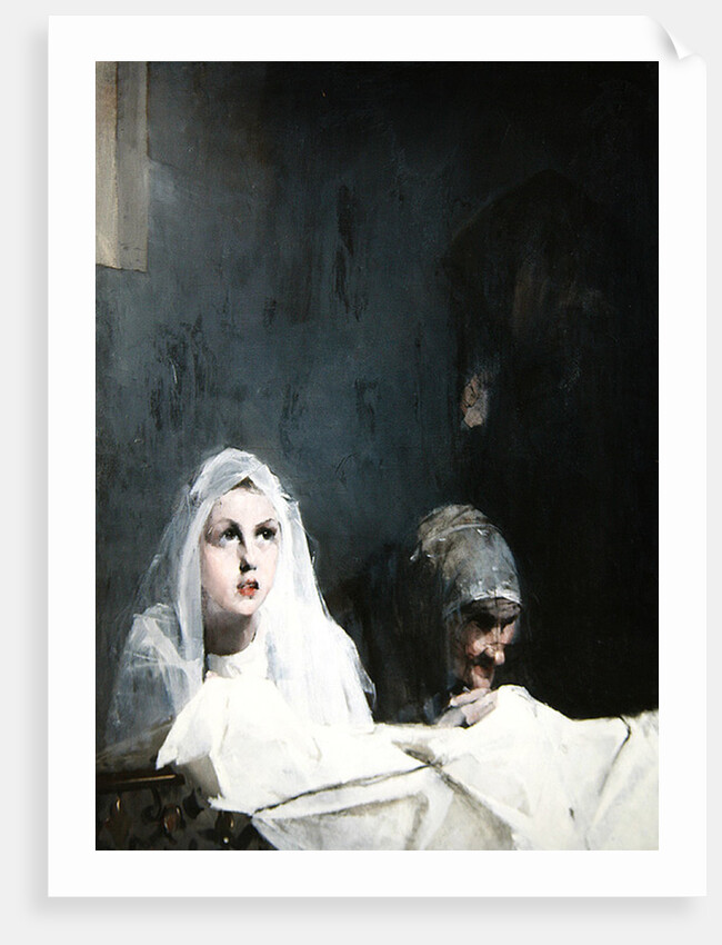 At the Holy Table by Louis Henri Deschamps