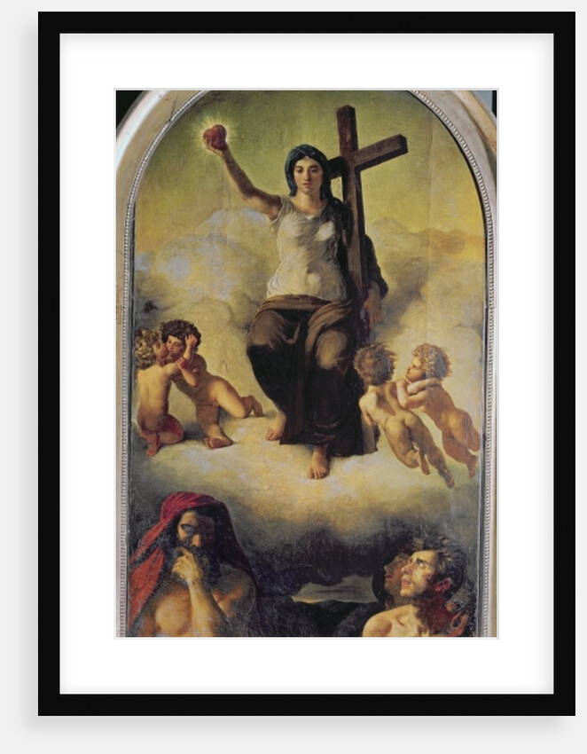 The Virgin of the Sacred Heart, 1821 by Ferdinand Victor Eugene Delacroix