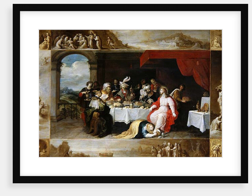 Christ in the House of Simon the Pharisee, 1637 by Frans II the Younger Francken